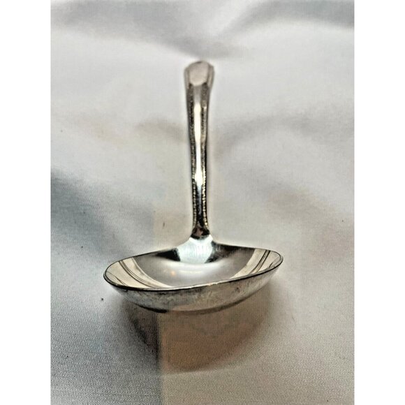 Vintage CVR1 by Cavalier Silverplate Gravy Ladle Spoon 6 1/4 Inch Long - Picture 6 of 8